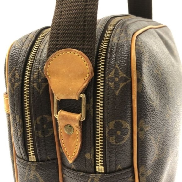 100% Authentic LOUIS VUITTON Reporter PM Brown Monogram Shoulder Bag - Picture 4 of 14